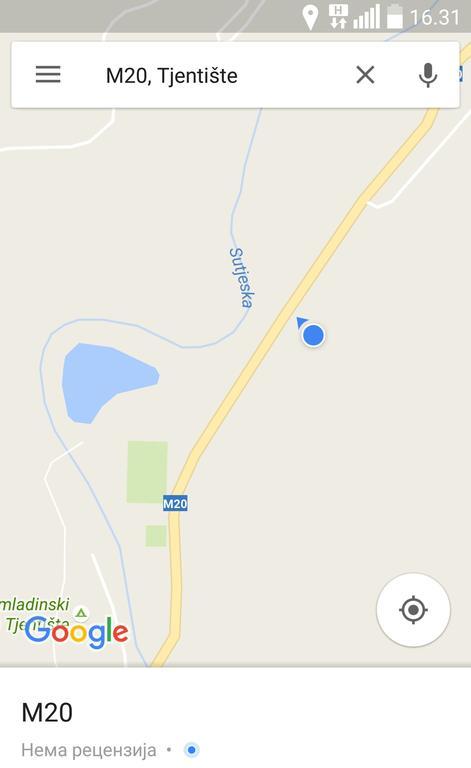 Apartman Sutjeska Тьентиште Экстерьер фото